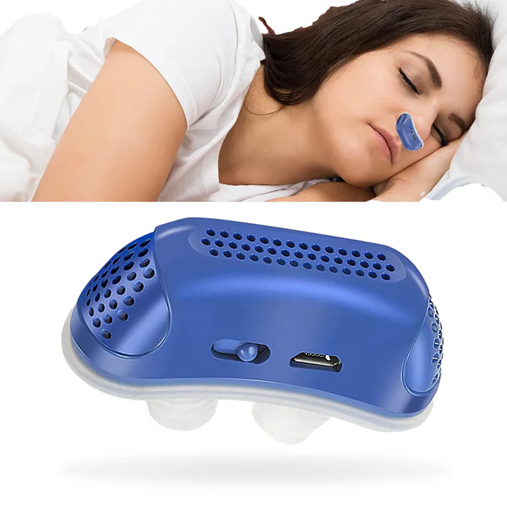 Portable Anti-Snoring Device for Sleep Apnea Relief
