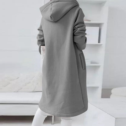 Mid-Length Hooded Jacket