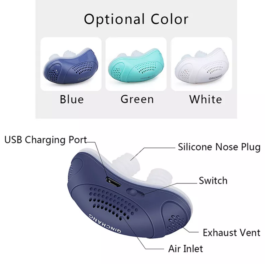 Mini CPAP Anti-Snoring Device – Compact, Discreet, and Effective for Peaceful Nights