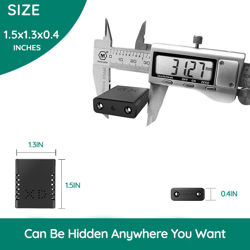 Tiny HD Audio Camera, 1080P, Night Vision