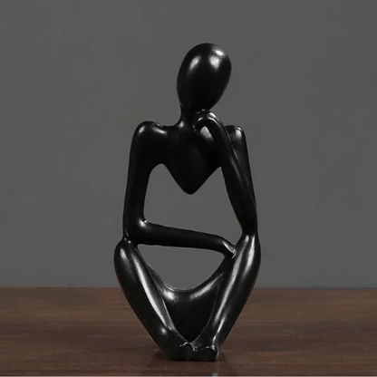 Abstract Thinker Statue - Modern Minimalist Decor