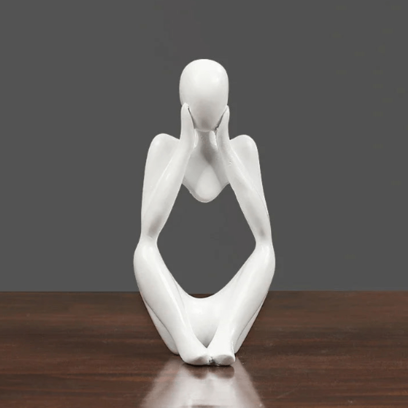 Abstract Thinker Statue - Modern Minimalist Decor