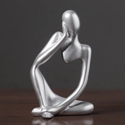 Abstract Thinker Statue - Modern Minimalist Decor