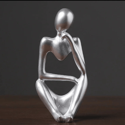 Abstract Thinker Statue - Modern Minimalist Decor