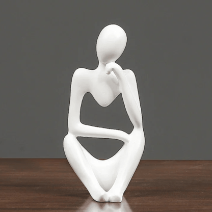Abstract Thinker Statue - Modern Minimalist Decor