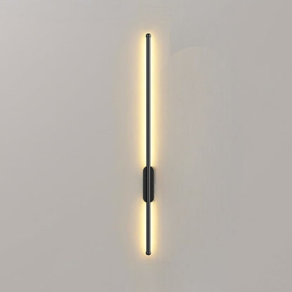 Minimalist LED Wall Sconce for Living Room and Office, 60 cm or 100 cm, Warm Light 3000K, Easy Installation