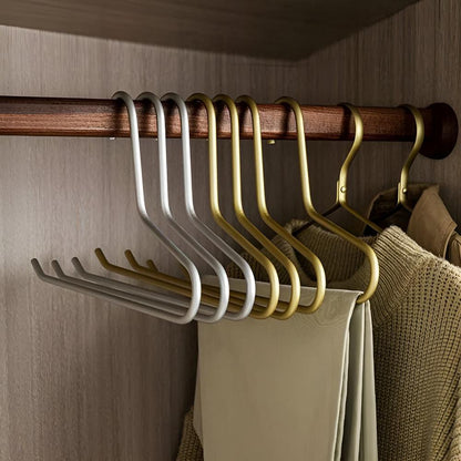 Sleek Metal Hangers for Clothing | Set of 5