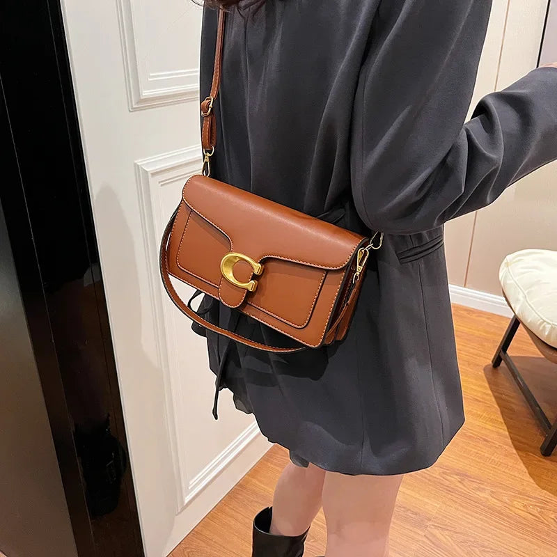 Minimalist Square Shoulder Bag