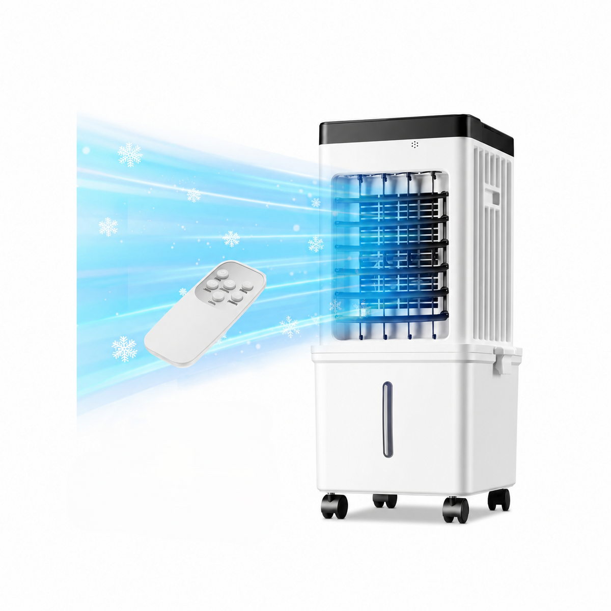 Mobile Evaporative Cooler with 12L Tank & Remote