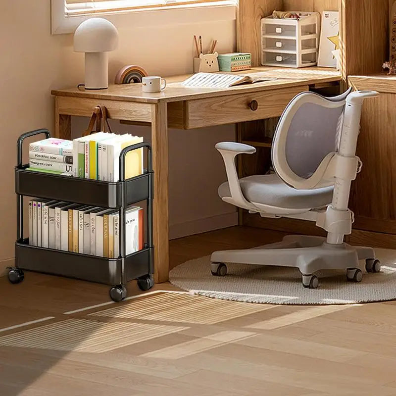 Mobile Library Cart with Wheels - Rollit