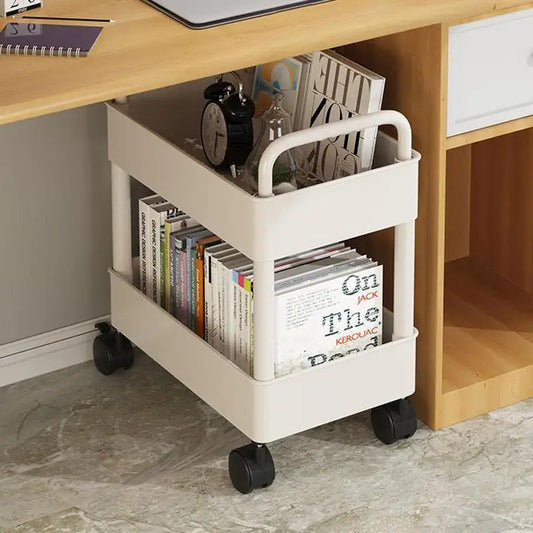 Mobile Library Cart with Wheels - Rollit