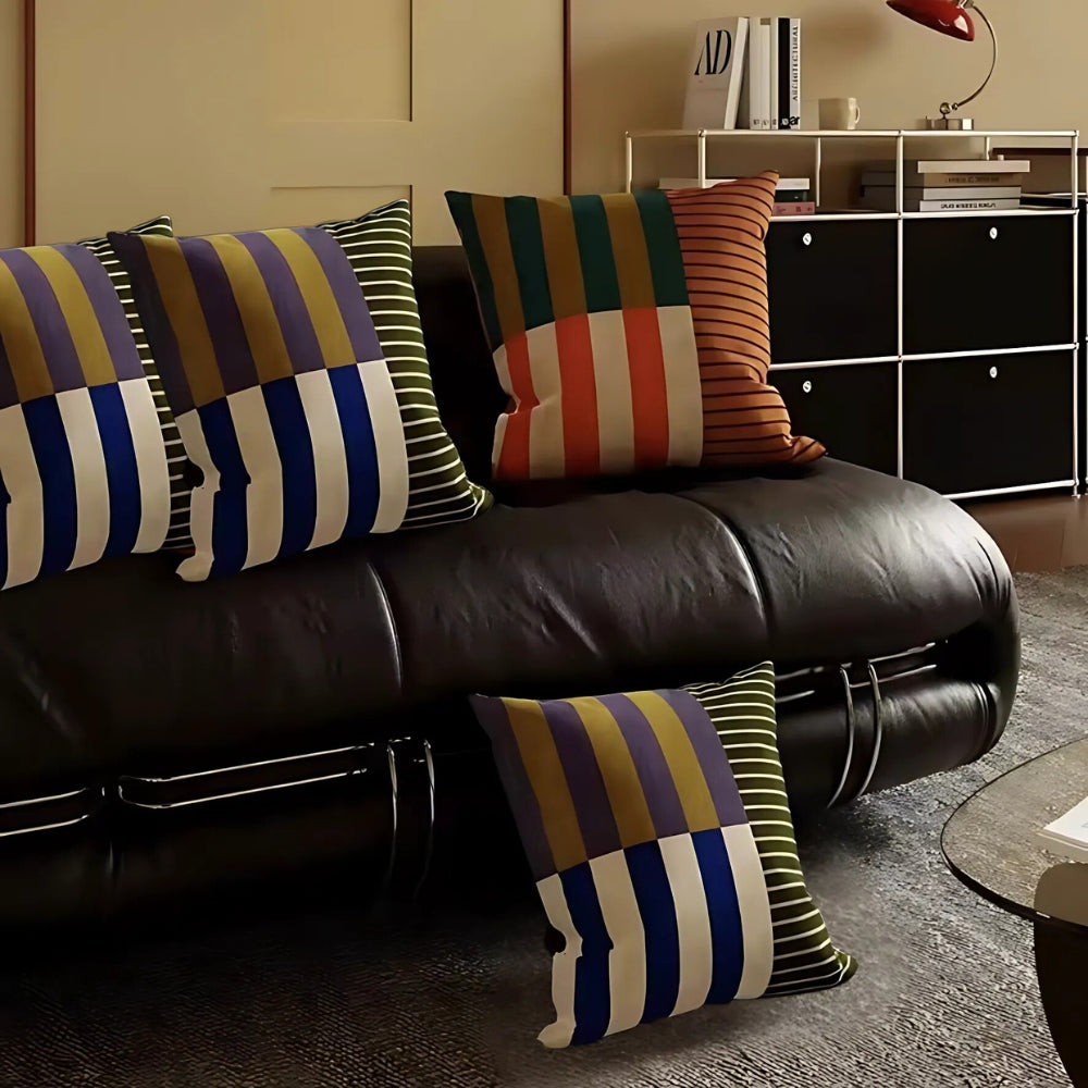 Bold Stripe Accent Pillow Cover