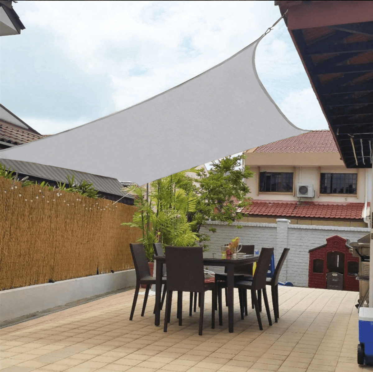 Outdoor Sun & Rain Cover: Style Meets Protection