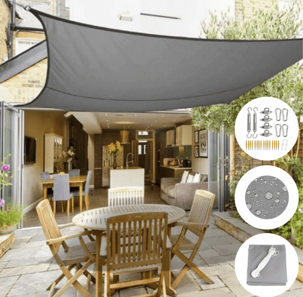 Outdoor Sun & Rain Cover: Style Meets Protection