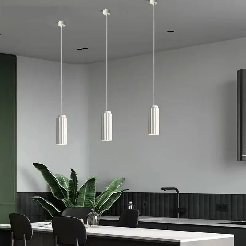 Scandinavian Style Cylindrical LED Flush Mount Ceiling Light