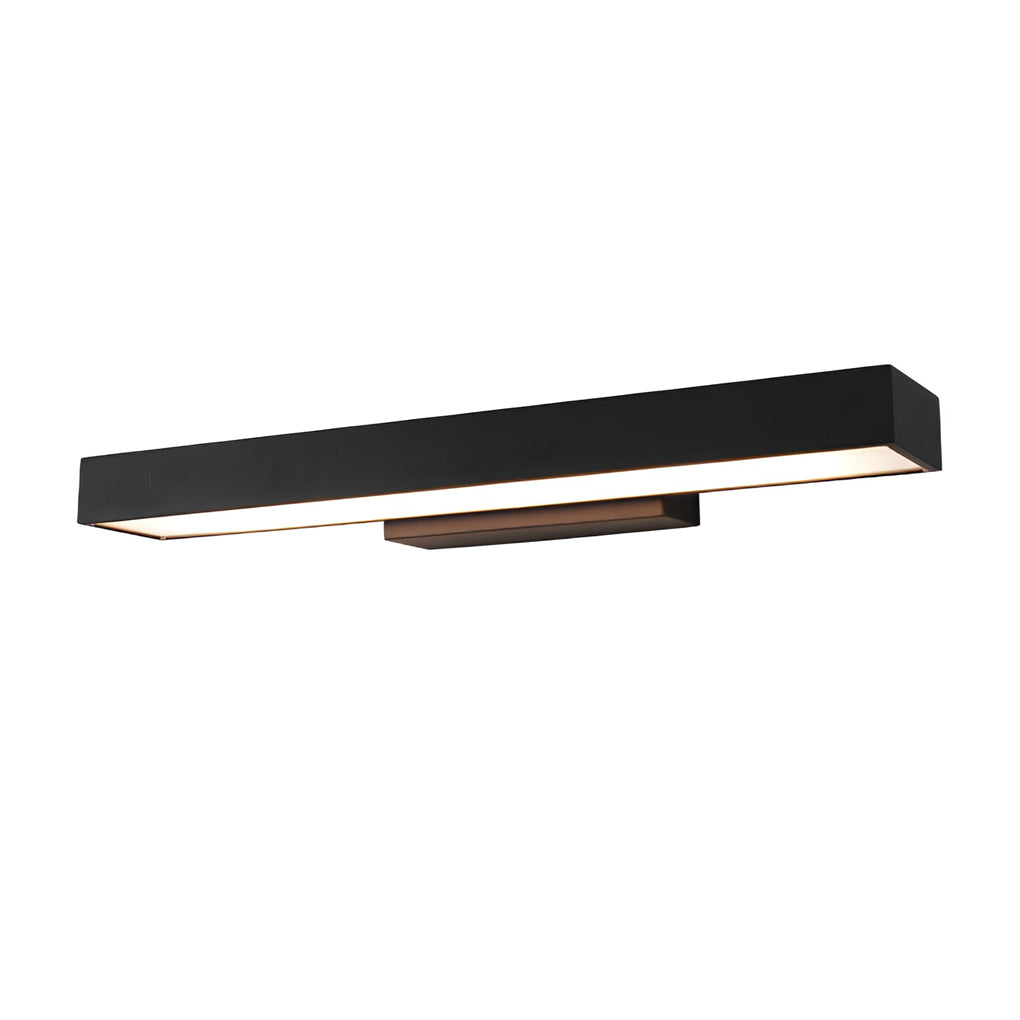 Outdoor Motion Sensing LED Wall Light - Black
