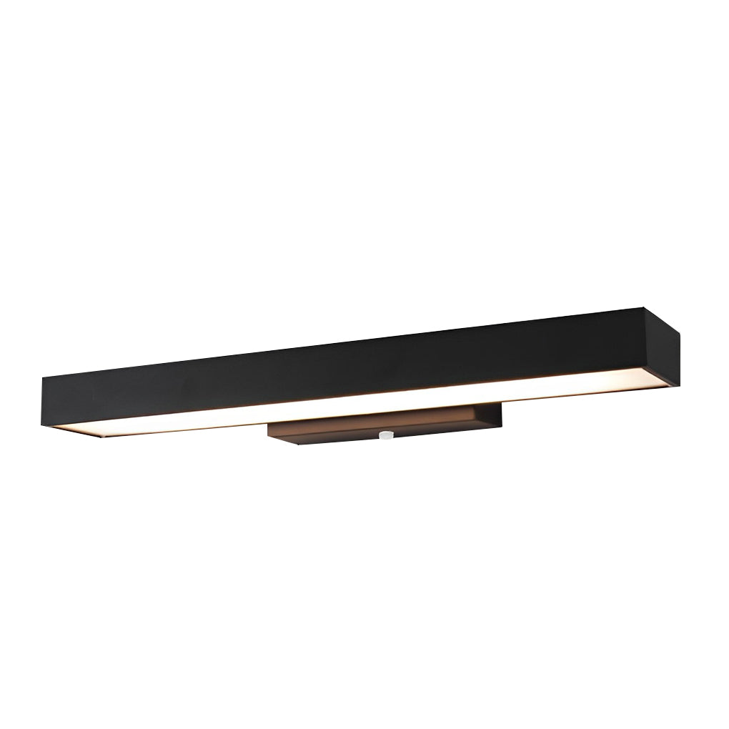 Outdoor Motion Sensing LED Wall Light - Black