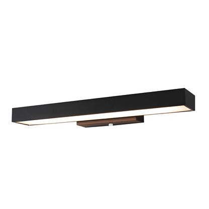 Outdoor Motion Sensing LED Wall Light - Black