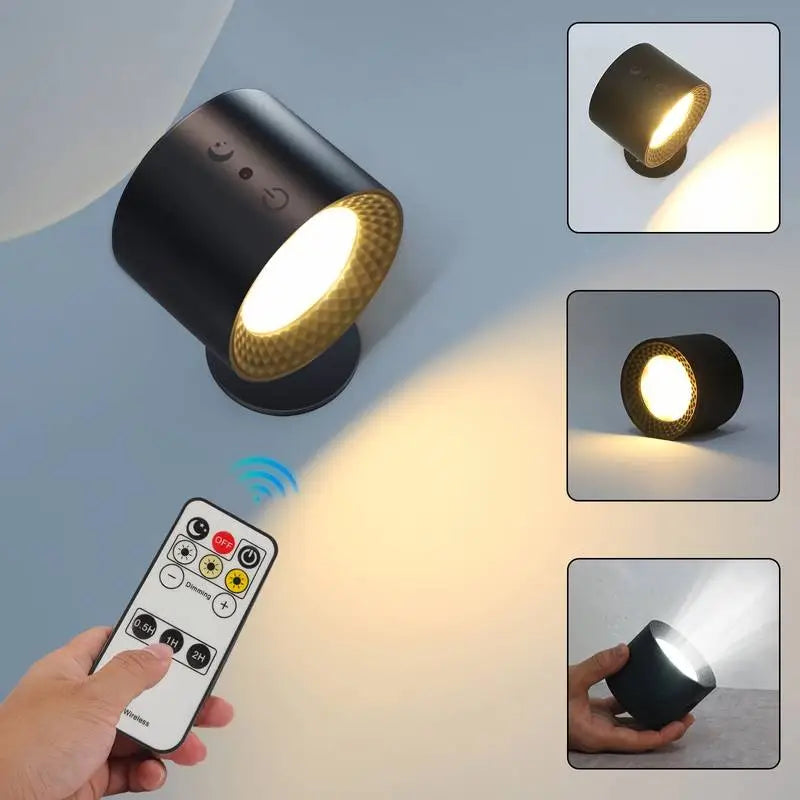 Portable LED Spotlight with 360 Degree Beam