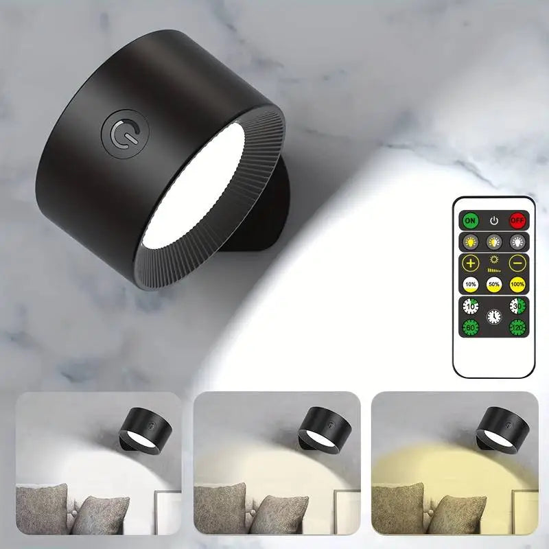 Portable LED Spotlight with 360 Degree Beam
