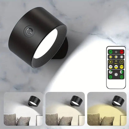 Portable LED Spotlight with 360 Degree Beam