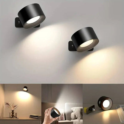 Portable LED Spotlight with 360 Degree Beam