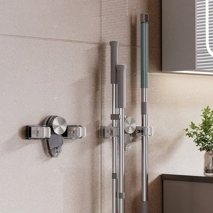 Suction Cup Organizer for Mops and Brooms