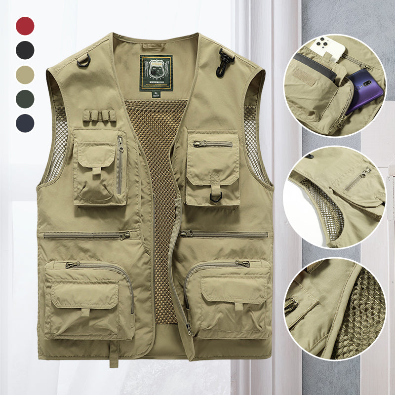 Multi Pocket Summer Vest