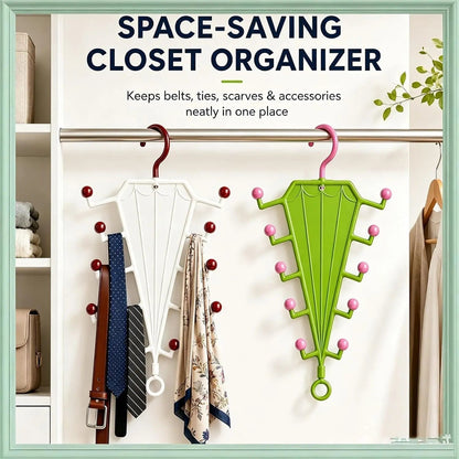 Multifunctional Umbrella-Shaped Hanger and Holder