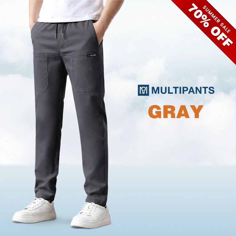 MultiPants - Men's High-Stretch Multi-Pocket Cargo Pants