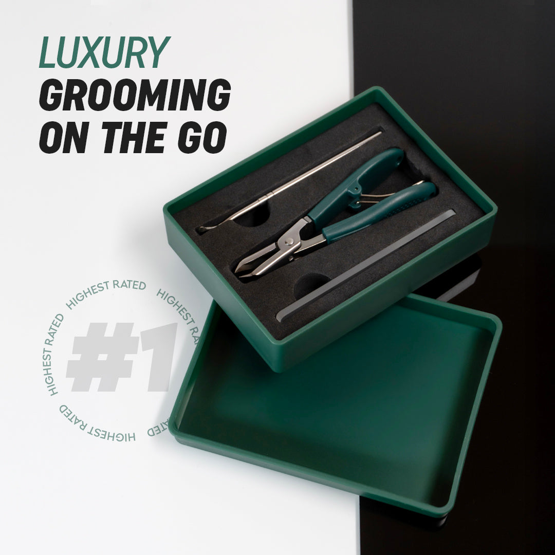 3-Piece Wide Jaw Toenail Clipper Set