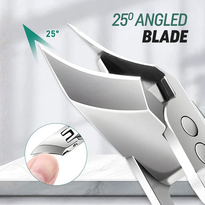 3-Piece Wide Jaw Toenail Clipper Set