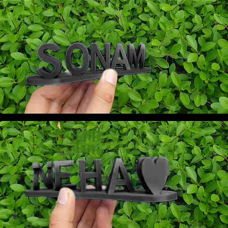 NameFusion | Allows you to combine two names into a single elegant and personalized plaque.