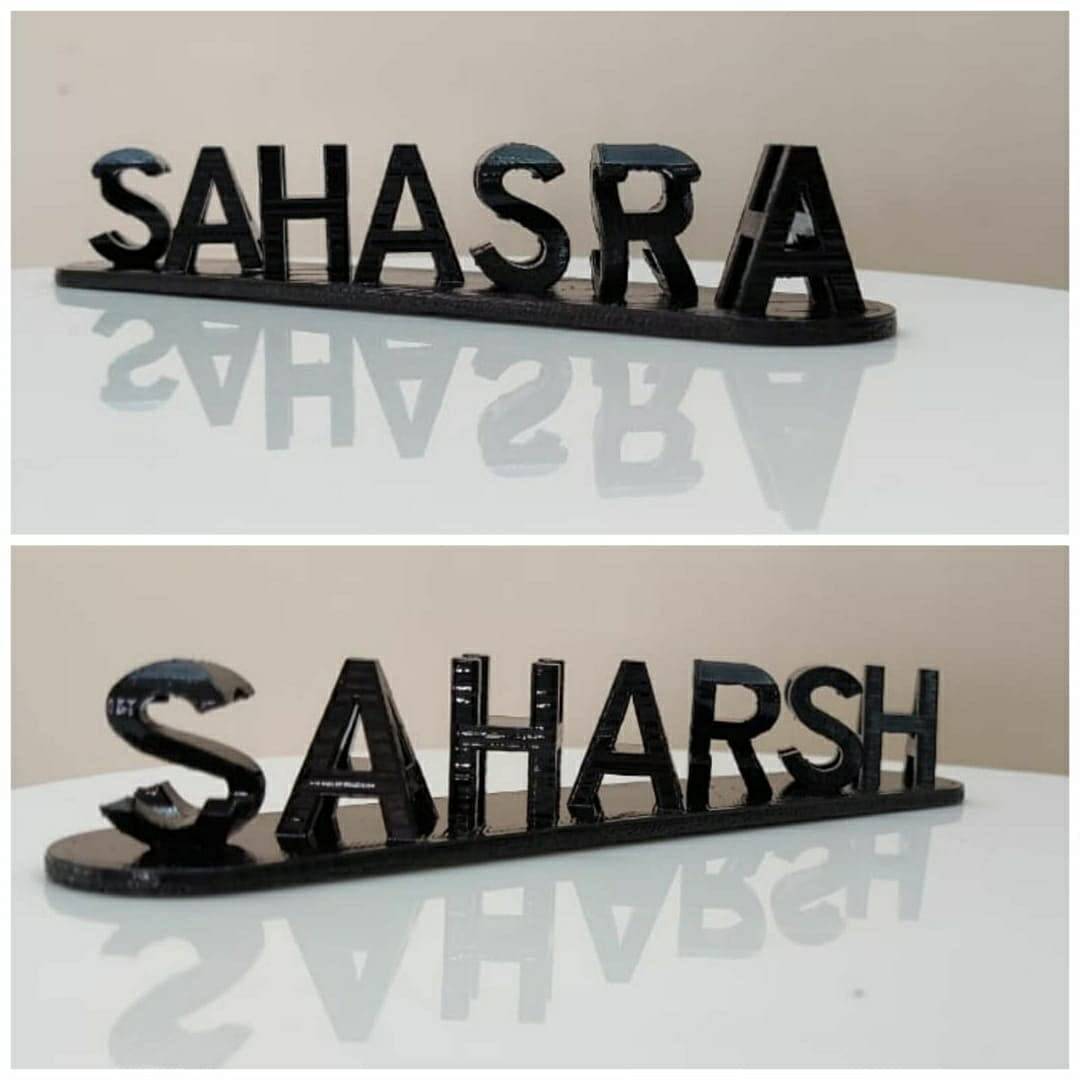 NameFusion | Allows you to combine two names into a single elegant and personalized plaque.