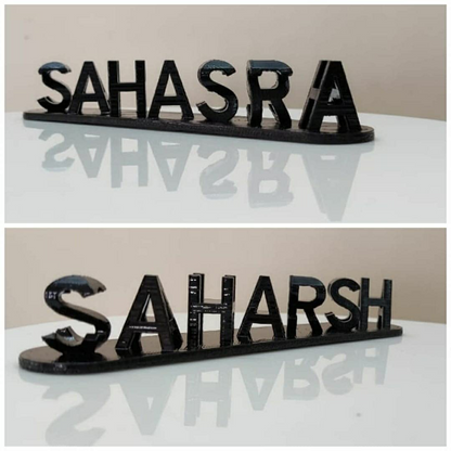 NameFusion | Allows you to combine two names into a single elegant and personalized plaque.