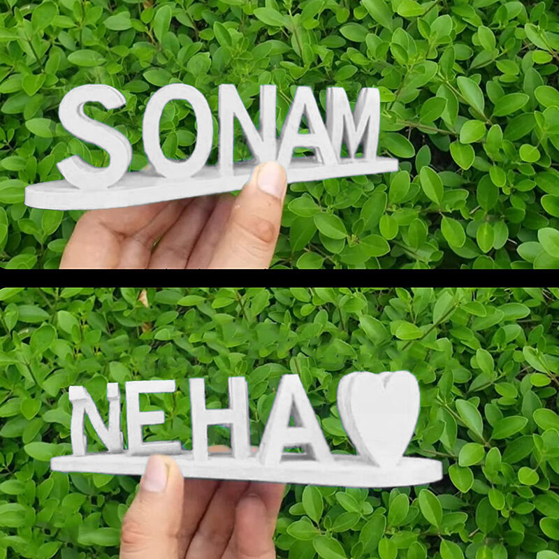 NameFusion | Allows you to combine two names into a single elegant and personalized plaque.