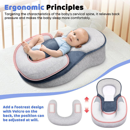 NESTLENAP Baby Lounger for Secure Infant Naps