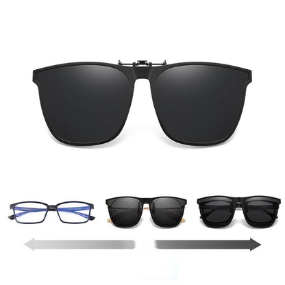 Polarized Flip-Up Sunglasses Clip-On