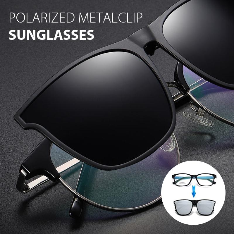 Polarized Flip-Up Sunglasses Clip-On