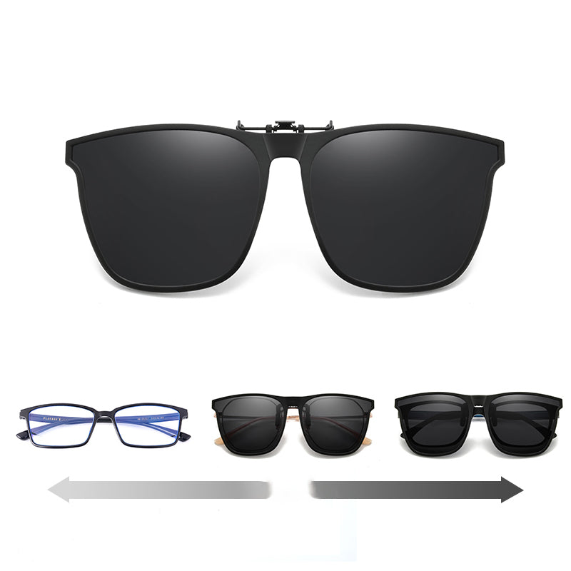 Clip-On Sunglasses for Eyeglasses