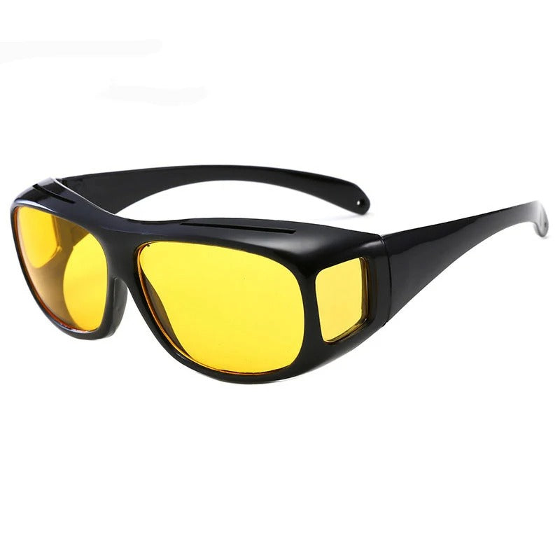 Yellow Lens Night Vision Glasses for Regular Eyewear