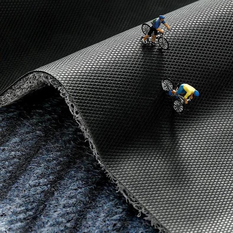 Non-slip doormat with dirt collector