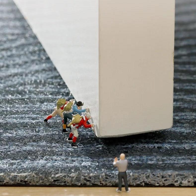 Non-slip doormat with dirt collector