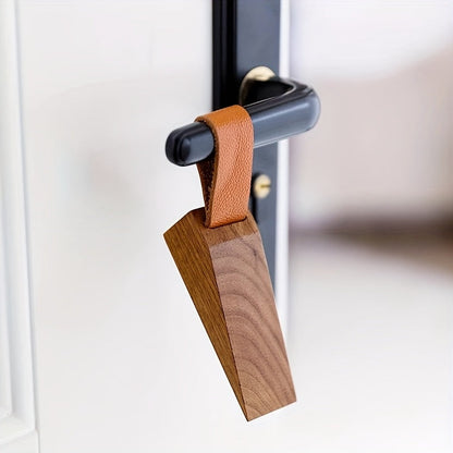 Solid Wood Door Wedge - Non-Slip Scandinavian Style