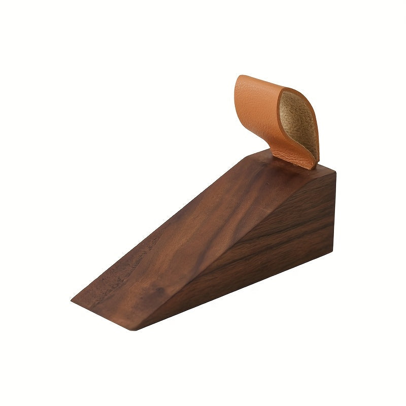 Solid Wood Door Wedge - Non-Slip Scandinavian Style