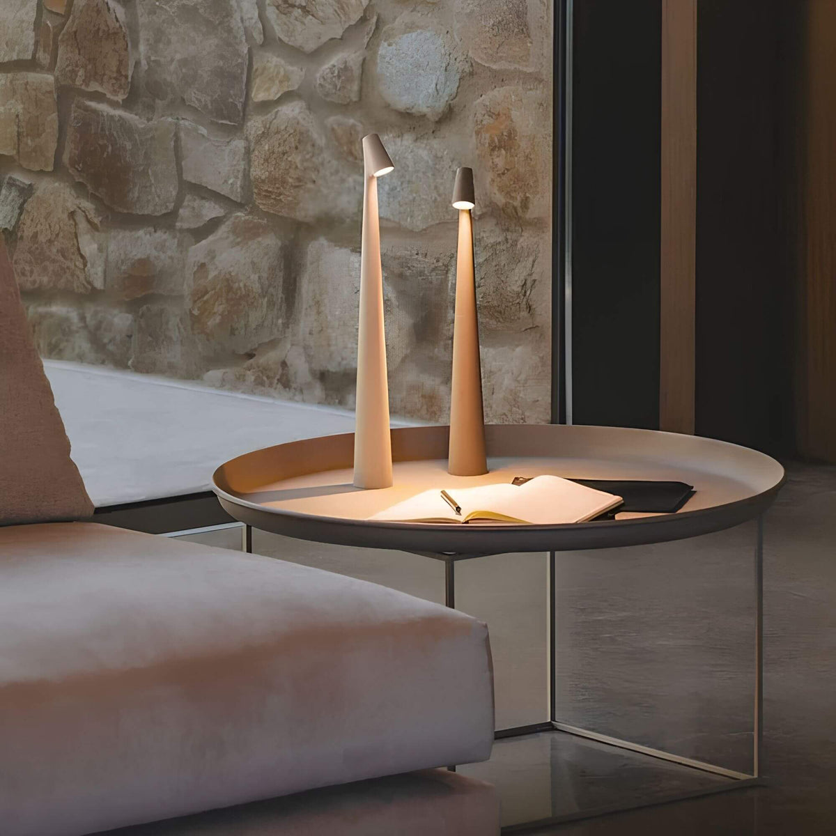 Scandinavian Style LED Lamp – Adjustable Brightness