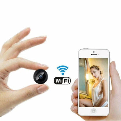 NovaGuard WiFi Mini Camera: HD Baby Monitor & Home Security