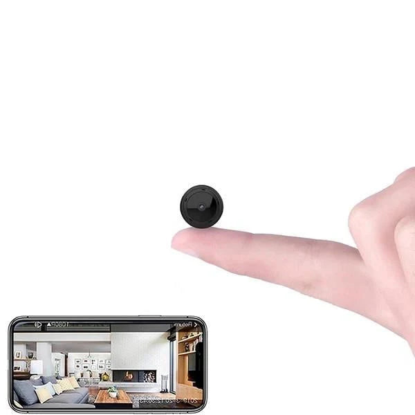 NovaGuard WiFi Mini Camera: HD Baby Monitor & Home Security