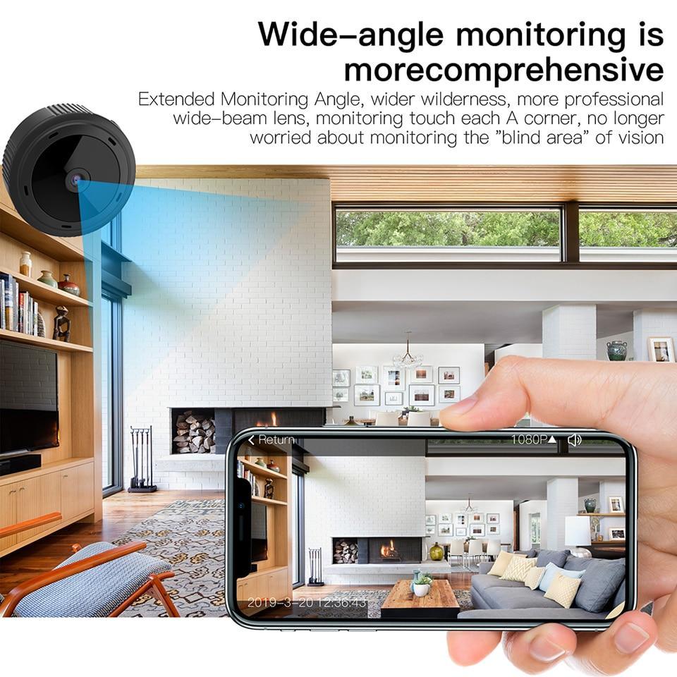NovaGuard WiFi Mini Camera: HD Baby Monitor & Home Security