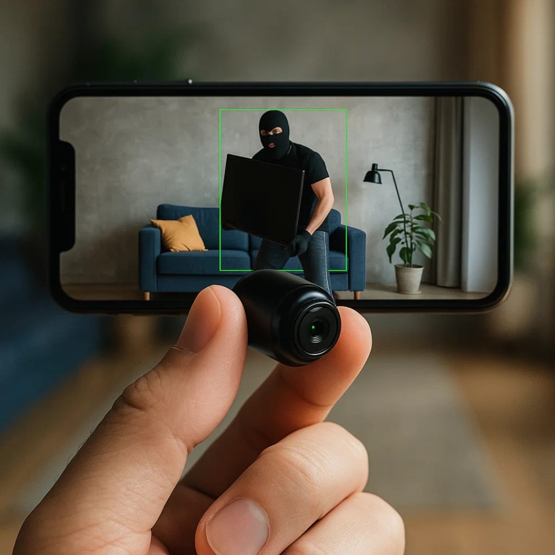 Discreet Wireless Camera with 1080P HD & Audio for Monitoring